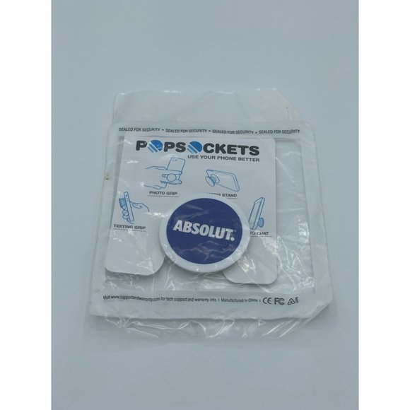 *NEW* Absolut Vodka Pop Socket Phone Holder Cell Phone Liquor - Picture 1 of 2